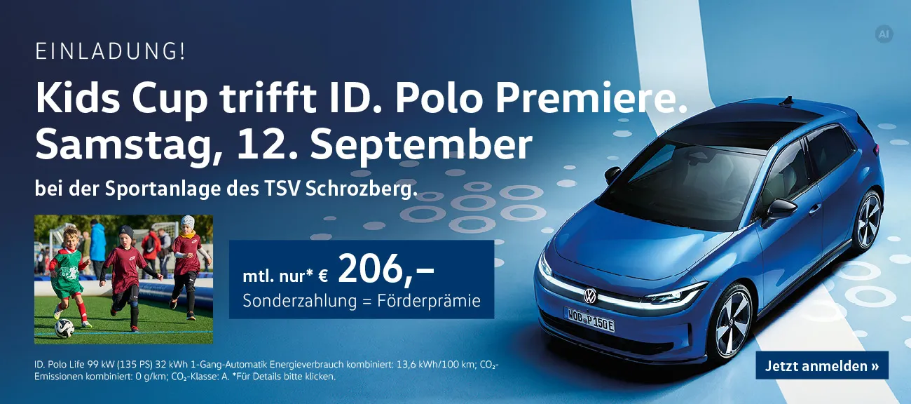 VW Kids Cup + ID. Polo Premiere