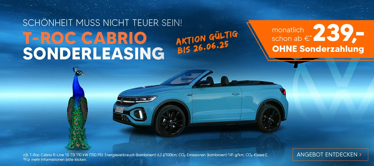 T-Roc Cabrio Speziwoche