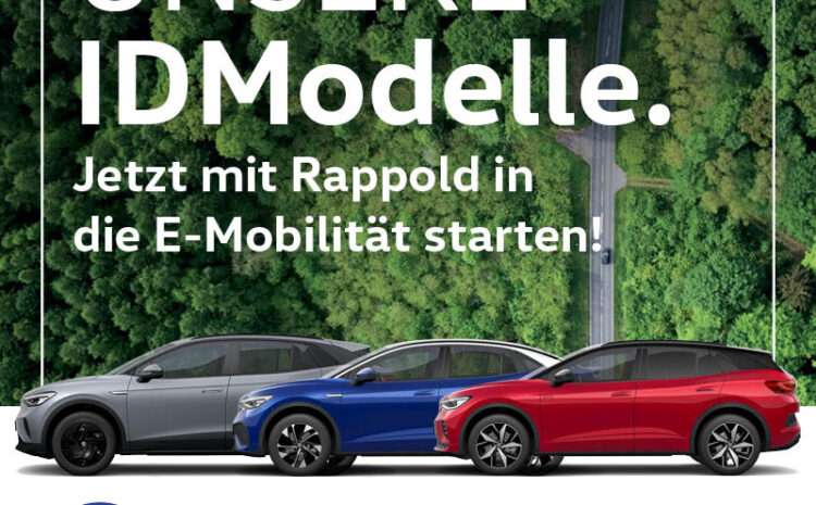  Unsere ID. Modelle von Volkswagen