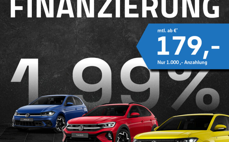  1,99% Sonderfinanzierung