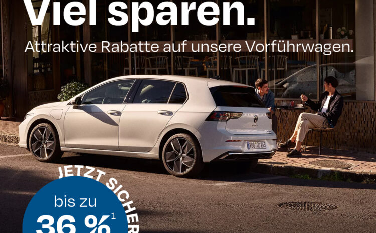  Vorführwagen Abverkauf
