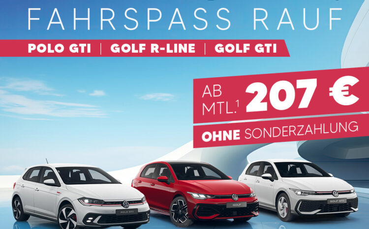  VW Plus Leasing Aktion