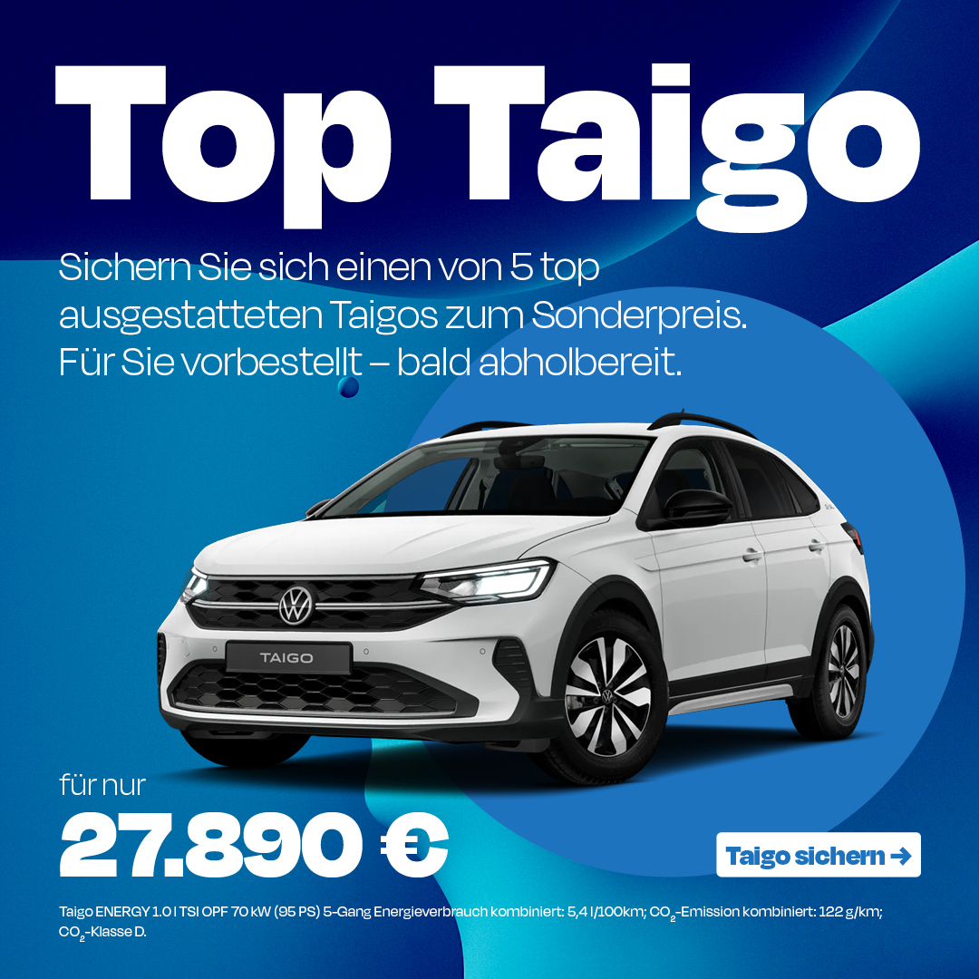 BEITRAG VW Taigo 5x Hauseigene Sondermodelle