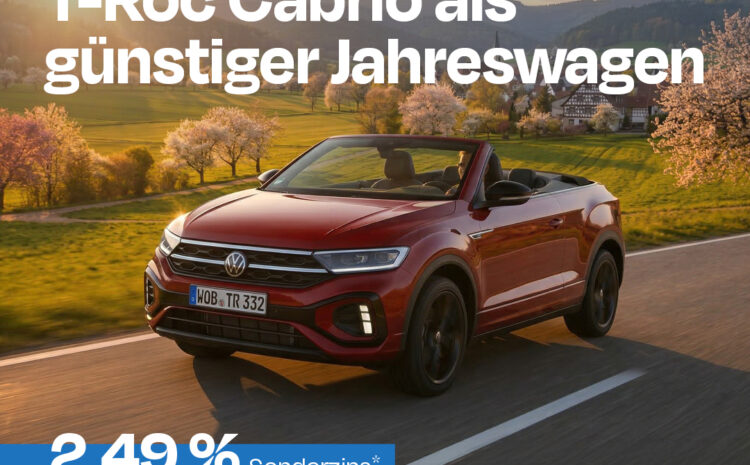  VW T-Roc Cabrio Sonderzins