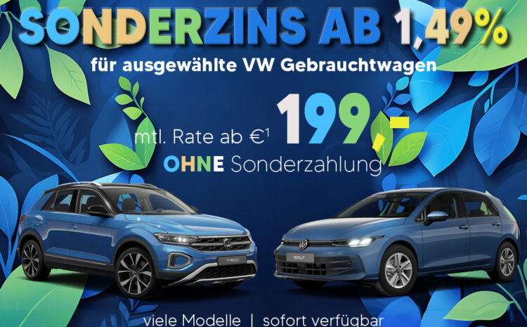  VW Sonderzins Aktion